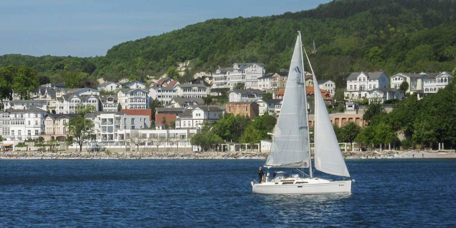 Villa Fernsicht - Wohnung Nr 1 - Mit Meerblick Sassnitz Εξωτερικό φωτογραφία