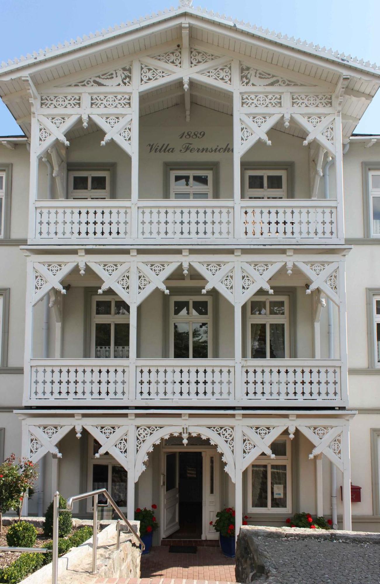 Villa Fernsicht - Wohnung Nr 1 - Mit Meerblick Sassnitz Εξωτερικό φωτογραφία