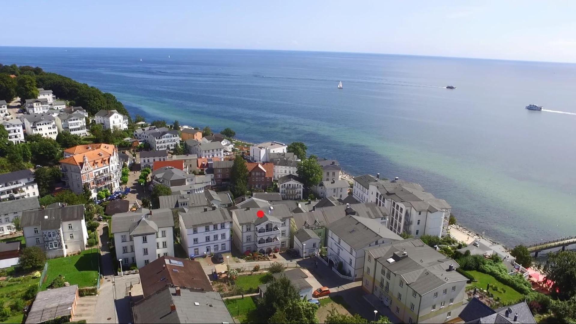 Villa Fernsicht - Wohnung Nr 1 - Mit Meerblick Sassnitz Εξωτερικό φωτογραφία
