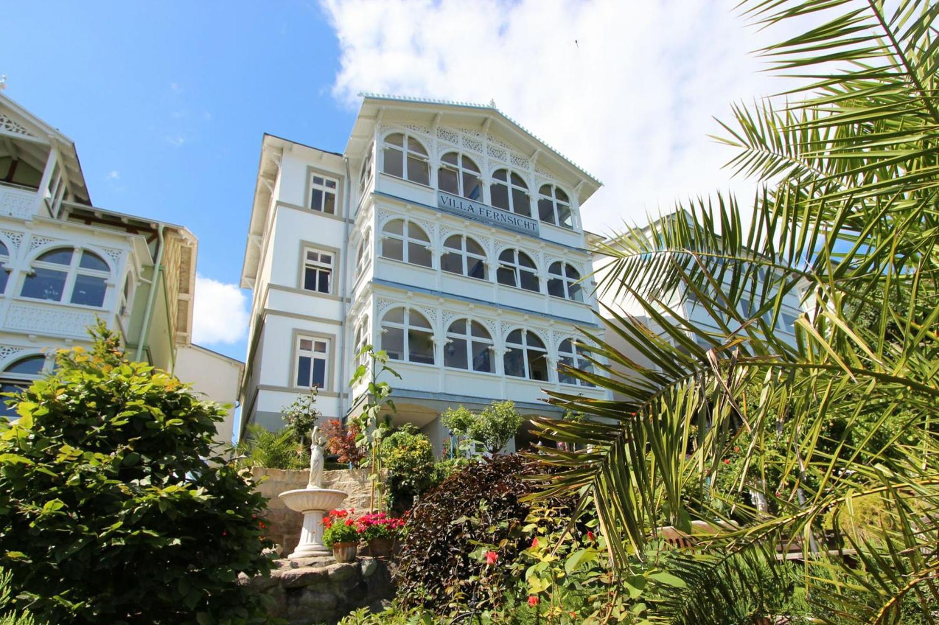 Villa Fernsicht - Wohnung Nr 1 - Mit Meerblick Sassnitz Εξωτερικό φωτογραφία