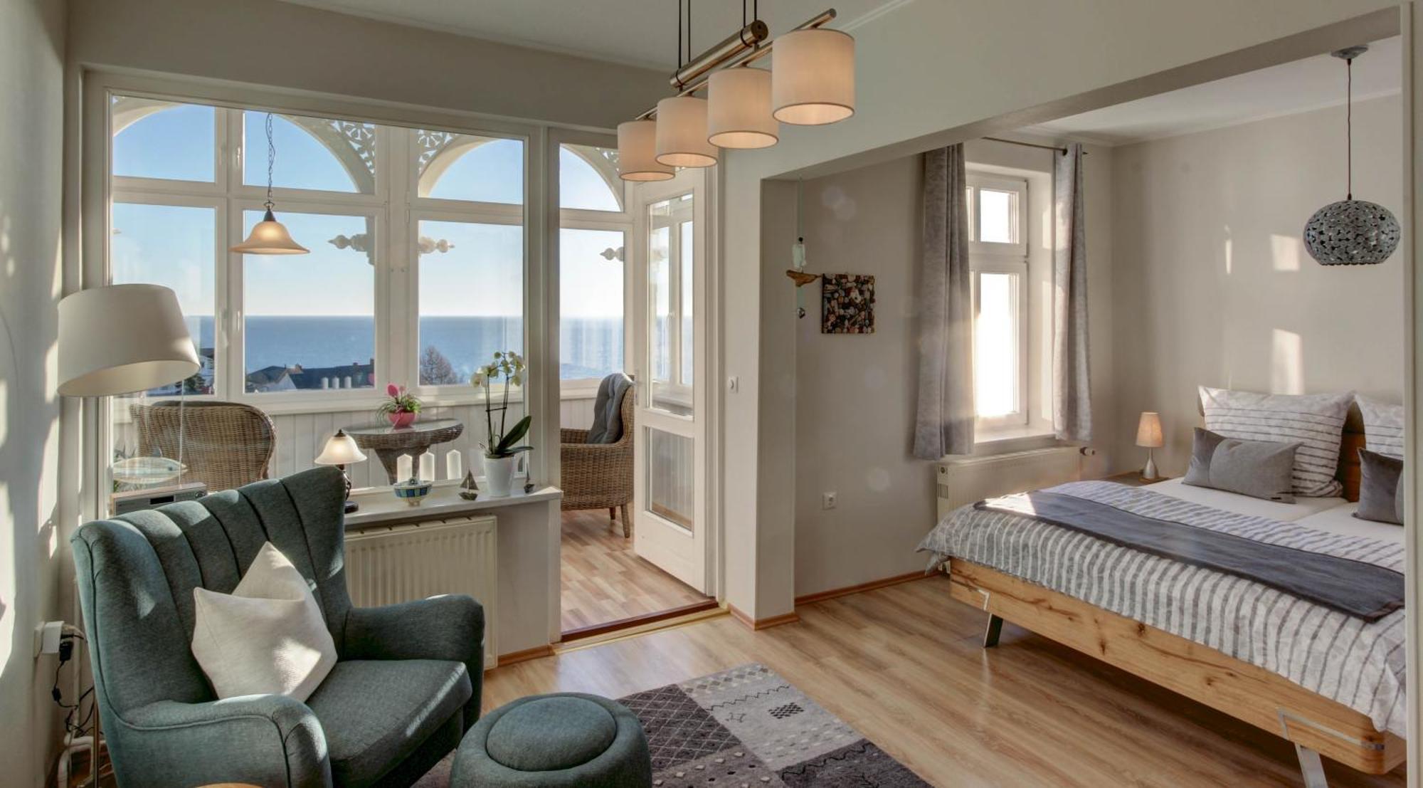 Villa Fernsicht - Wohnung Nr 1 - Mit Meerblick Sassnitz Εξωτερικό φωτογραφία